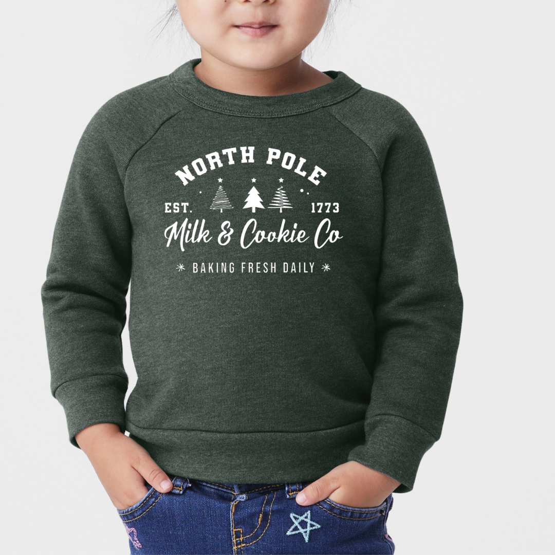 Toddler Milk & Cookies Crewneck