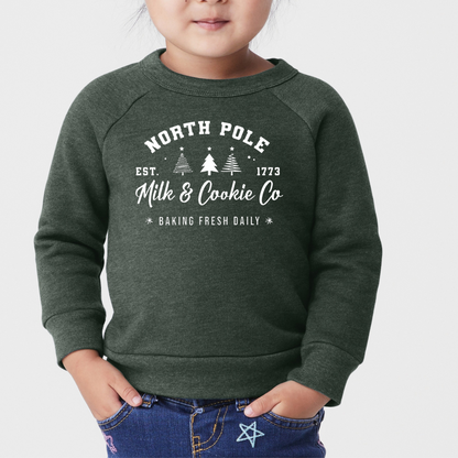 Toddler Milk & Cookies Crewneck