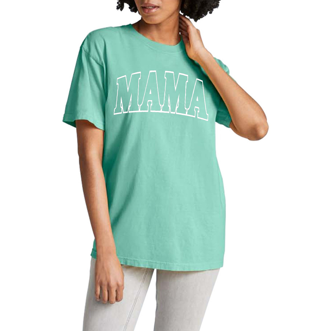 Varsity MAMA Tee