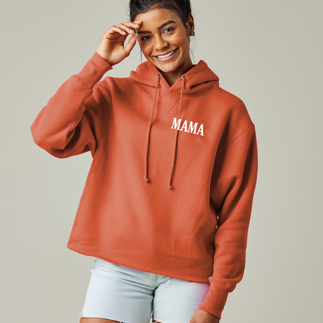 Mama Boxy Pullover Hood