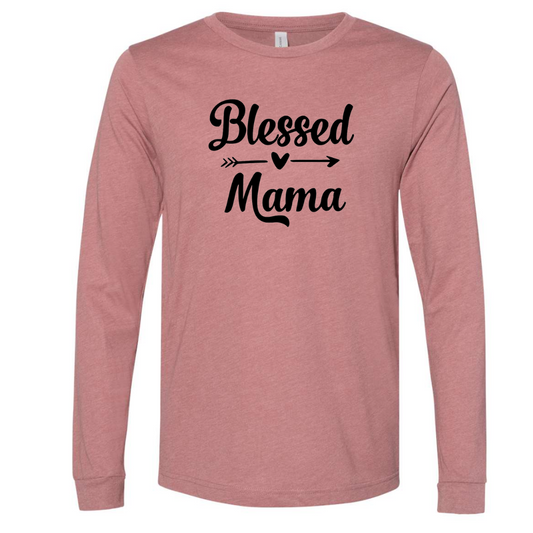 Blessed Mama Long Sleeve