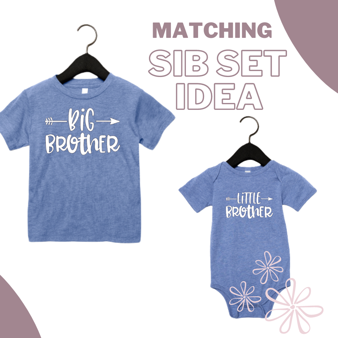 Little Brother Matching Sibling Set